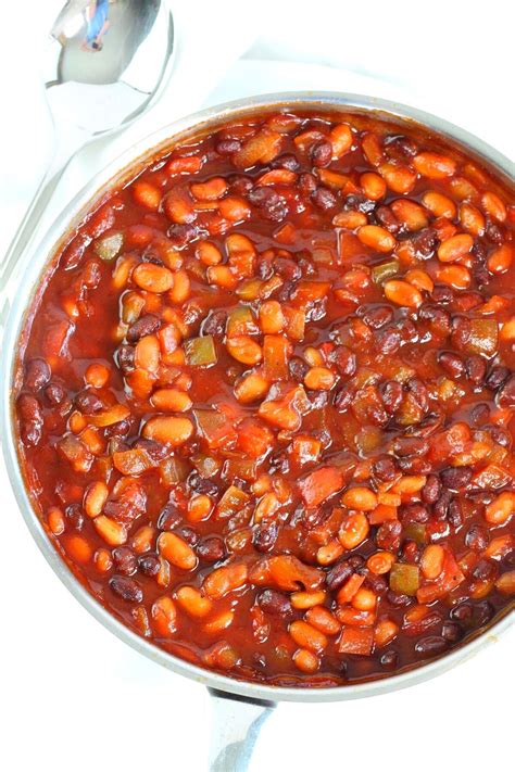 Skillet Barbecue Baked Beans Now Cook This