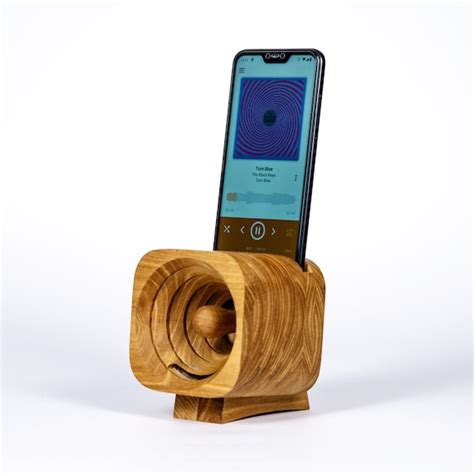 Wooden Cell Phone Speaker Acoustic Speaker Iphone Amplifier Etsy Uk