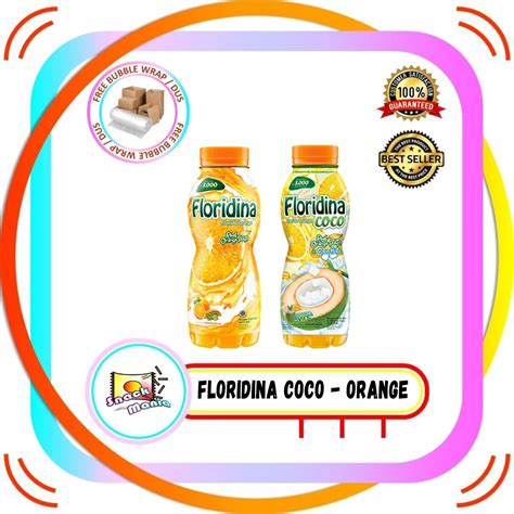 Jual Floridina Orange Pulp And Coco Bitz Drink 350 Ml Vit C Shopee