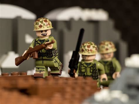 Korean War Us Marine Brickmania Toys