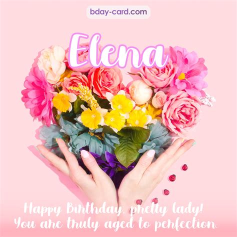 Birthday Images For Elena 💐 — Free Happy Bday Pictures And Photos
