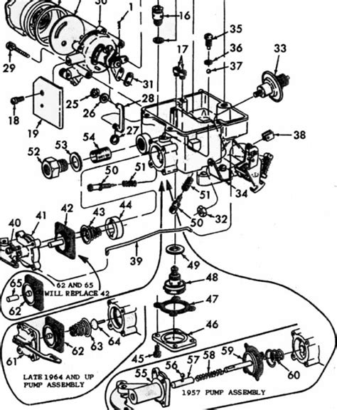 Motorcraft 2100 Exploded View Mikes Carburetor Parts