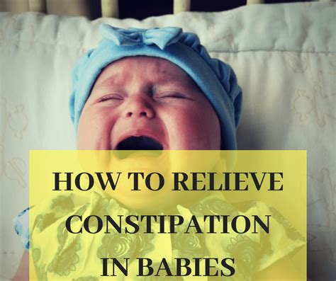 How To Relieve Constipation In Babies And Kids Proven Home Remedies