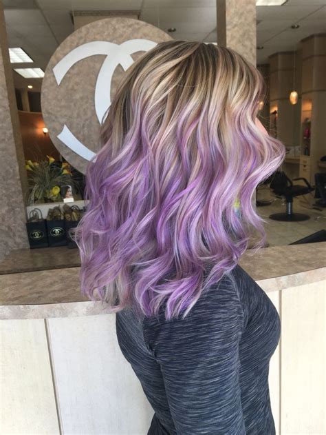 Image Result For Lavender And Blonde Hair Light Purple Hair Ombre