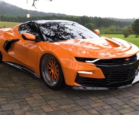Mid Engined Chevy Camaro Gives Off Bmw Hybrid Vibes Autoevolution