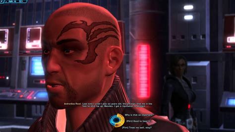 Swtor Andronikos Has Some Rules Romance Part Youtube