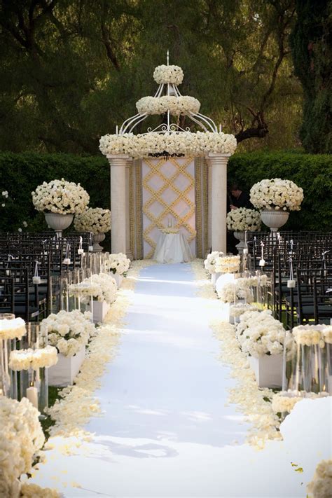 Wedding Ceremony Decoration Ideas With 50 Stunning Wedding Aisle Designs