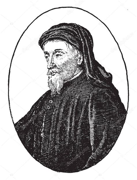 Geoffrey Chaucer C 1343 1400 Fue Famoso Poeta Autor Filósofo Y