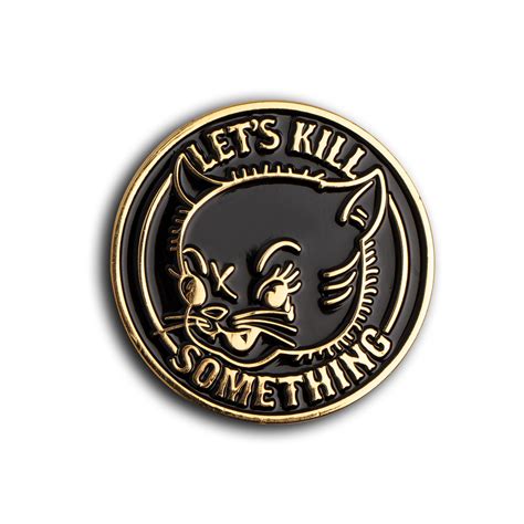 let s kill something pin 2 colorways — angryblue