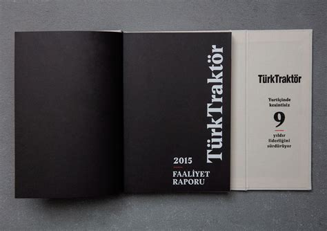 Annual Report for TürkTraktör on Behance | Annual report, Annual report design, Report design