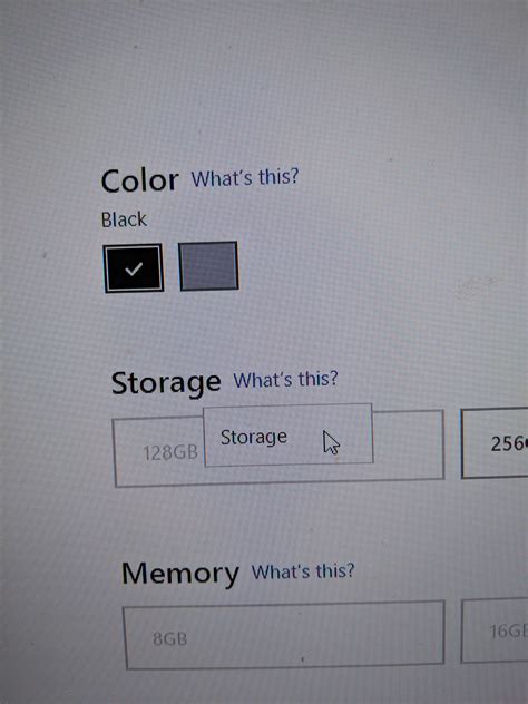 Surface Pro 6 Storage Whats This Ah Thats Storage Right I Get It