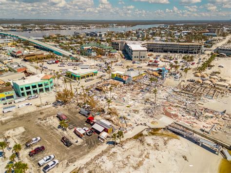 The Massive Cleanup Continues October Aerial Drone Footage Of Fort Myers Beach