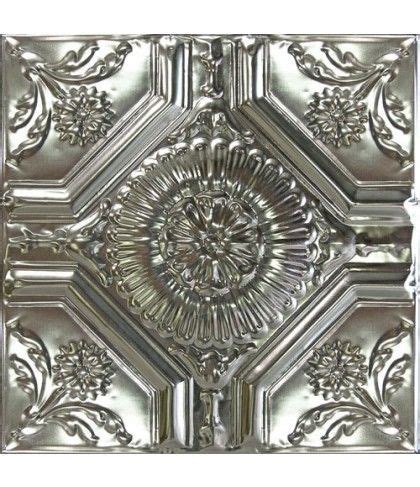 Tin ceiling styles for farmhouses, victorian, colonial, gothic and art deco style homes. Tin Ceiling Tile Pattern #23 | Metal ceiling tiles, Tin ...