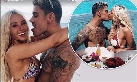 Love Island S Lucie Donlan And Luke Mabbott Pack On The PDA During Their Maldives Trip