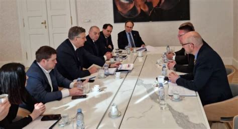 Načelnik Lasić na sastanku s premijerom Plenkovićem izrazio