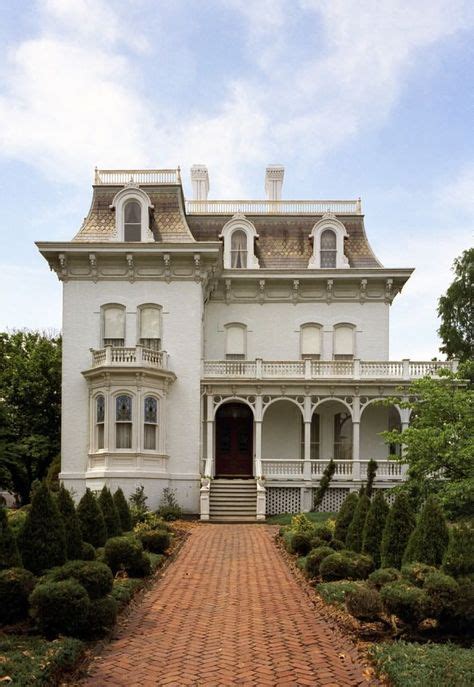Mansard Roof On An Essentially Italianate Home Transforms It Into A