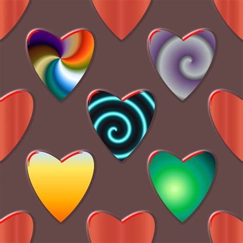 Hearts In Color Free Stock Photo Public Domain Pictures