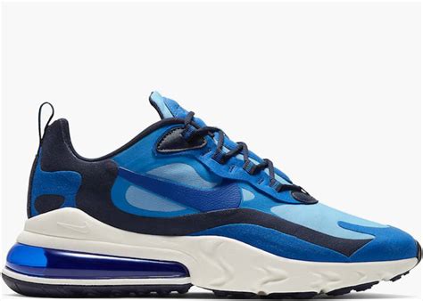 Nike Air Max 270 React Triple Blue Hype Clothinga
