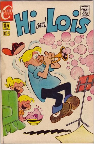 hi and lois 6 a sep 1970 comic book by charlton