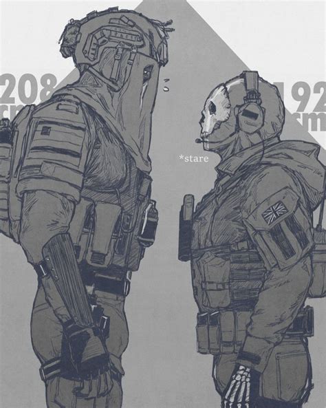 Konig And Ghost Call Of Duty Ghosts Character Design Concept Art