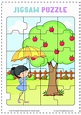 Free Printable Jigsaw Puzzles For Kids [PDF] + Blank Template ...
