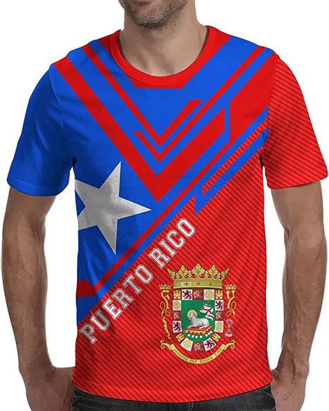 Personalized Puerto Rico Flag Shirt For Men Puerto Rican Pride T Shirt With Custom