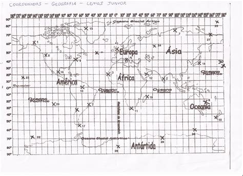 Atividades Sobre Coordenadas Geográficas Edulearn