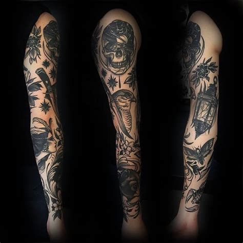 Top 60 Traditional Tattoo Sleeve Designs 2020 Update