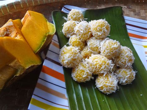 Cara buat buah melaka warna warni sukatan cawan ini simple. SelagiAdaGula: R22: Onde-Onde Labu Kuning/ Buah Melaka ...
