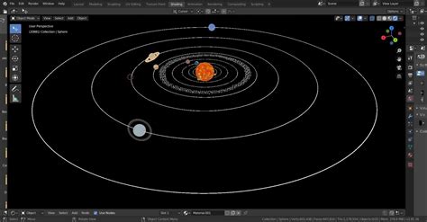 Animated Model Of The Solar System 3d Model Animated Cgtrader