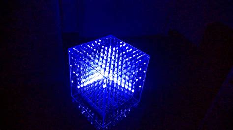 Rgb Led Cube 8x8x8 Youtube