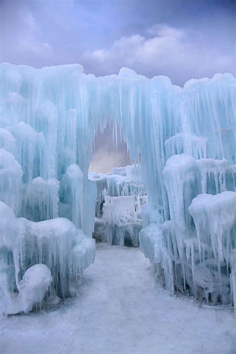 Icy Fortress By Jen Millard Via 500px Ice Aesthetic Ice Castles