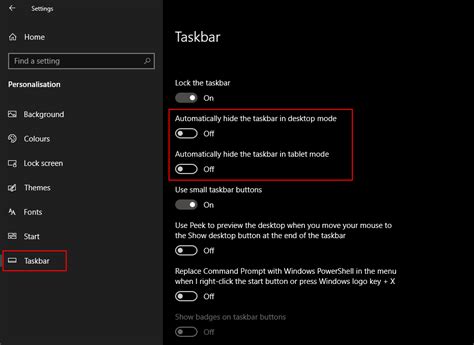 Taskbar Has Disappeared From The Desktop In Windows Images And