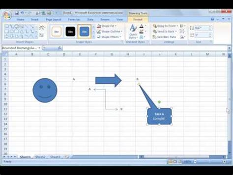 The paper and pen route can get pretty messy, and very disorganized, and that's where microsoft excel comes in. Excel 2007 Tutorial 19: Drawing - YouTube