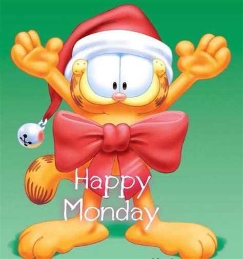 Happy Monday Christmas Garfield Quote Pictures Photos And Images For