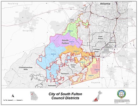 City Of South Fulton Georgia Map Oconto County Plat Map