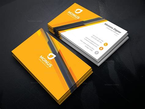 It is a good way to give or get contacts. Awesome Corporate Business Card Design Template ~ Graphic Prime | Graphic Design Templates