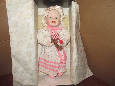 Edwin M Knowles China Co Porcelain Doll Yolandas Picture Perfect