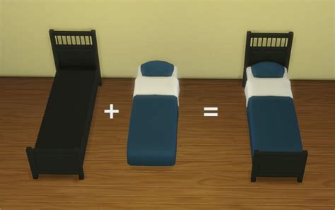 Veranka S4cc Single Bed Frame Bed Frame Sims 4 Beds Vrogue