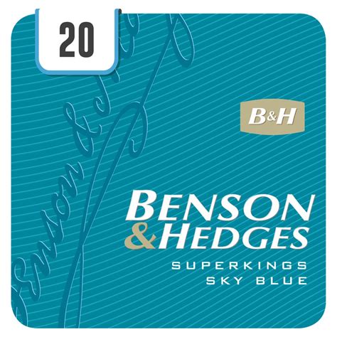 Benson And Hedges Superkings Sky Blue 20 Cigarettes Bb Foodservice