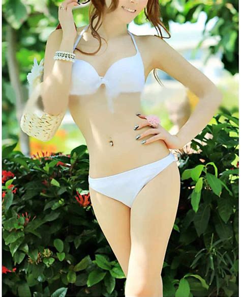 Japanese Cute Bowknot Bikini Three Pieces Wegee