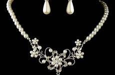 pearl necklace beautiful sets brides set jewelry wedding necklaces