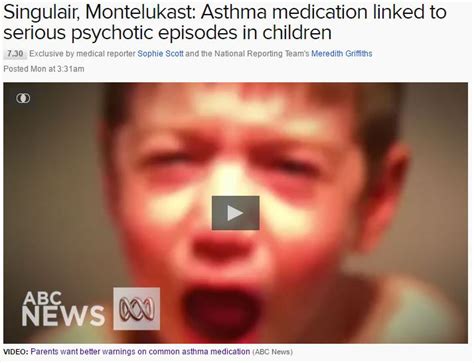 New therapeutic option in patients with nasal polyps associated to respiratory allergic disease. Asthma Medication Linked to Serious Psychotic Episodes in Kids
