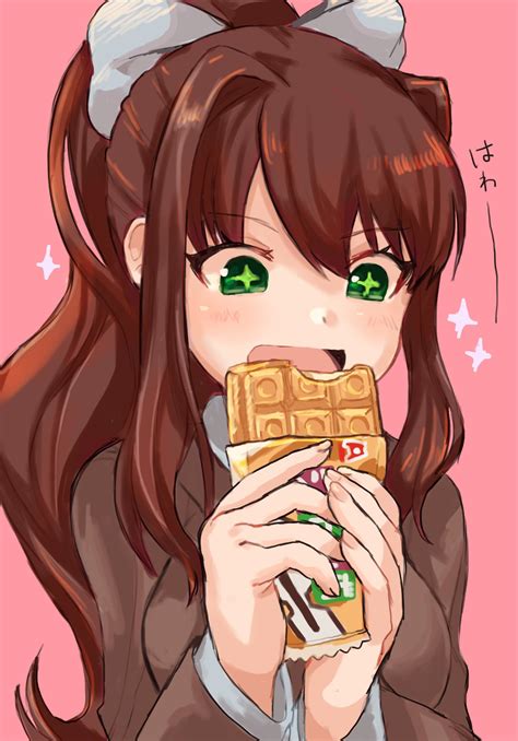 A Delicious Treat For Monika🍫 Didodido On Twitter Ddlc