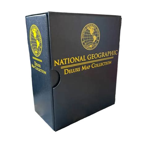 National Geographic Deluxe Map Collection 30 Pc Box Set Historical