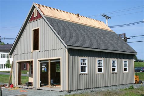 24x36 12 Pich Garage6 Custom Barns And Buildings The Carriage Shed