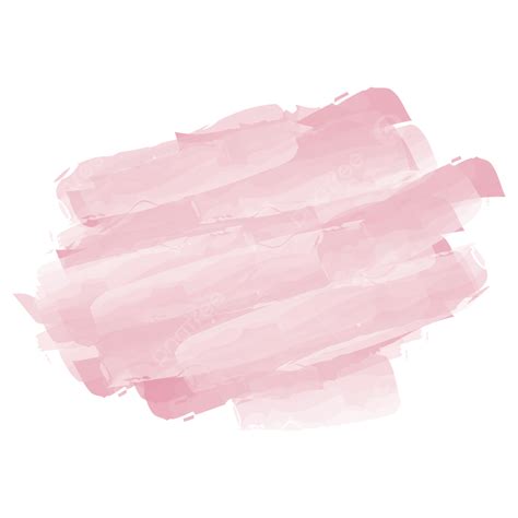Watercolor Brush Vector Water Color Brush Pink Brush Pastel Brush
