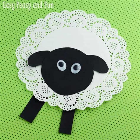 31 Fun Sheep Crafts For Preschoolers Cute Lambs A Crafty Life