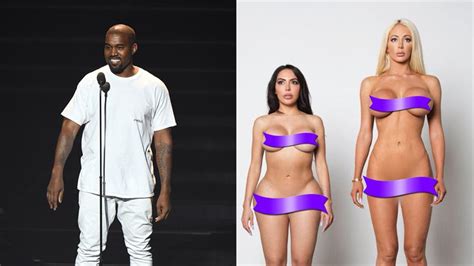 Kanye West Unveils New Yeezy Campaign With Nude Kim Kardashian