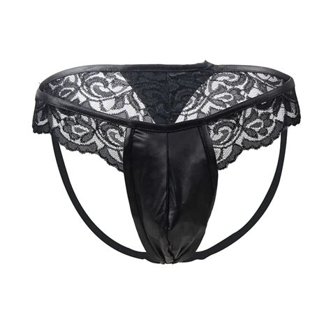 Muqgew Men Underwear Sexy Men Briefs 2019 Summer Fashion Sexy Full Lace Strap Mens Underwear